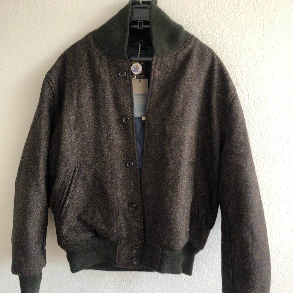 Golden bear men’s large tweed jacket